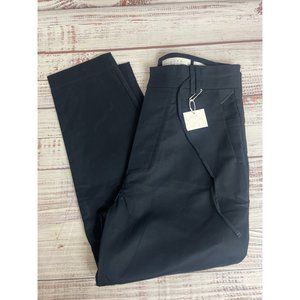 ch. Chapter  2139 3207 Pants STRUCTURED Cotton High Waist BLACK Crop  sz‎ 31